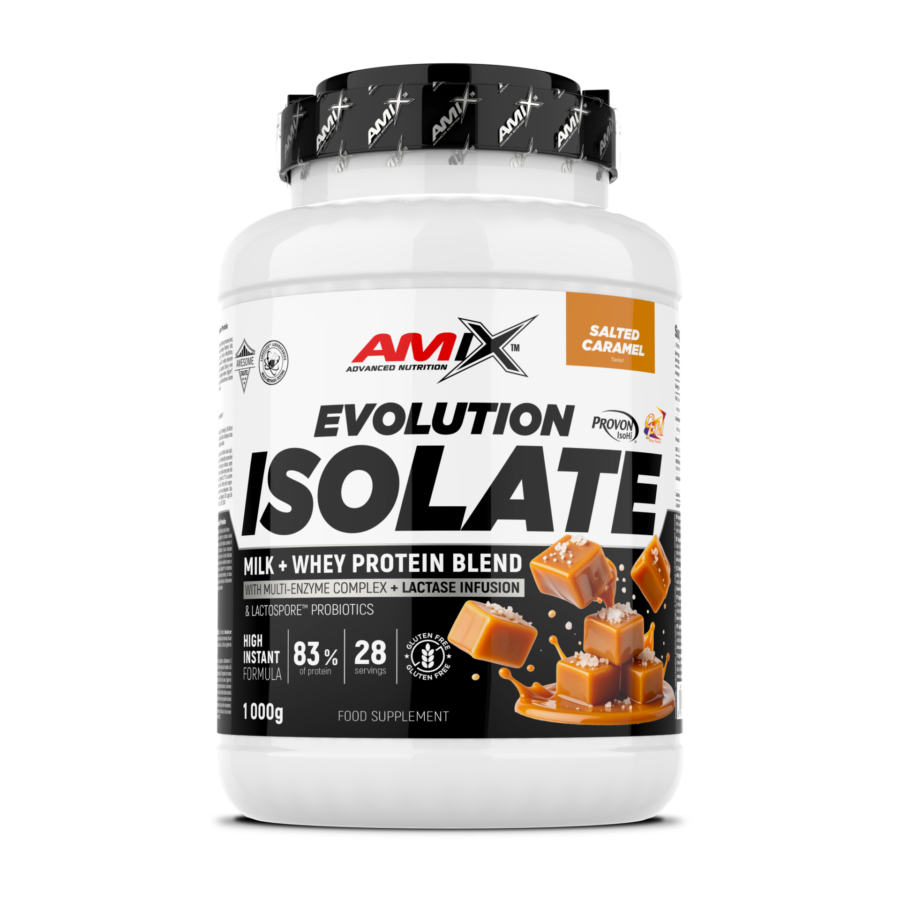 AX evolution isolate protein 1000g salted caramel AX 98608 L EN ES CZ PT FR IT 01 F
