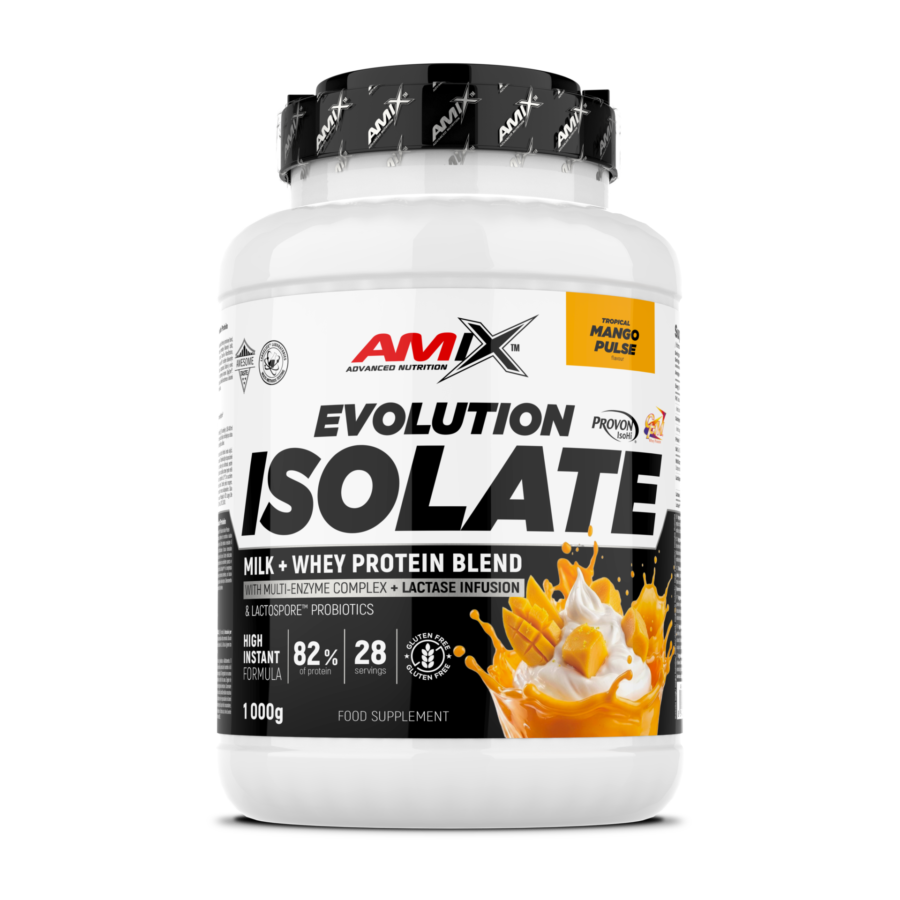 AX evolution isolate protein 1000g tropical mango pulse AX 98660 L EN ES CZ PT FR IT 01 F
