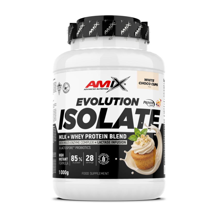 AX evolution isolate protein 1000g white choco cups AX 98622 L EN ES CZ PT FR IT 01 F