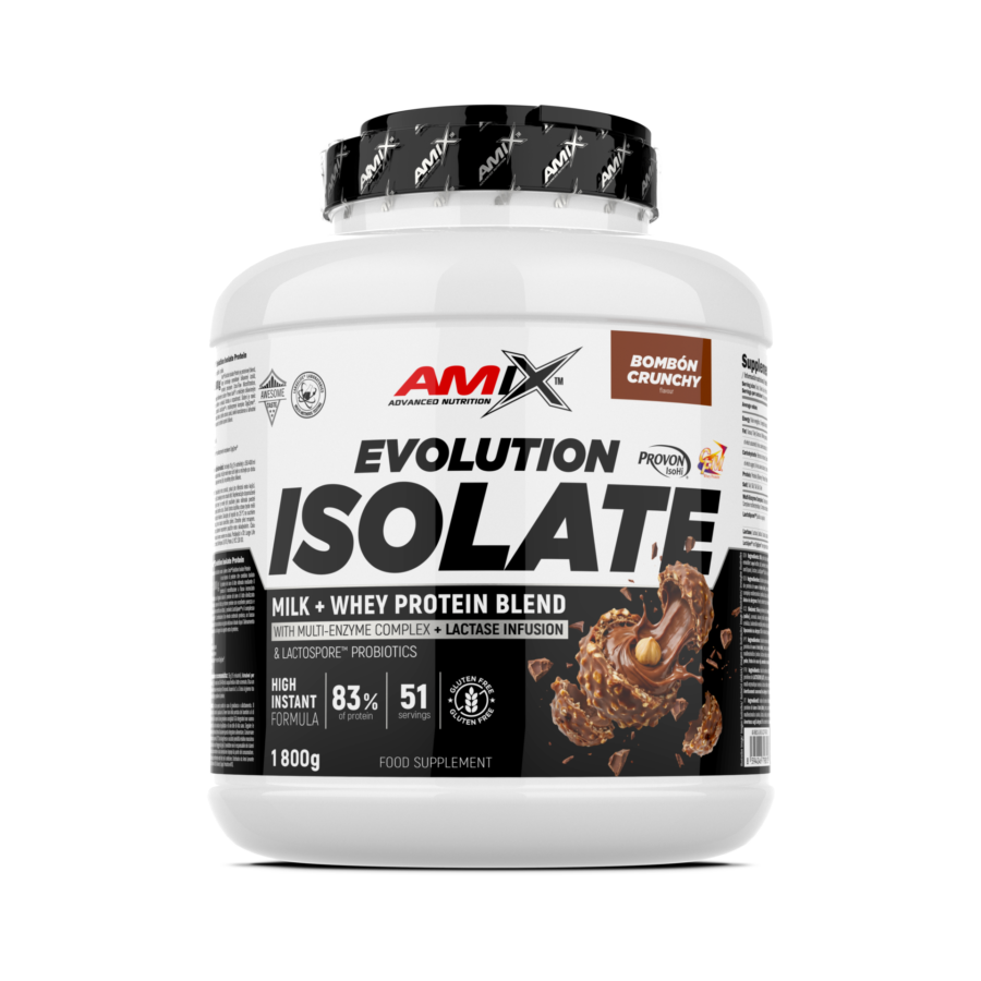AX evolution isolate protein 1800g bombon crunchy AX 98813 L EN ES CZ PT FR IT 01 F