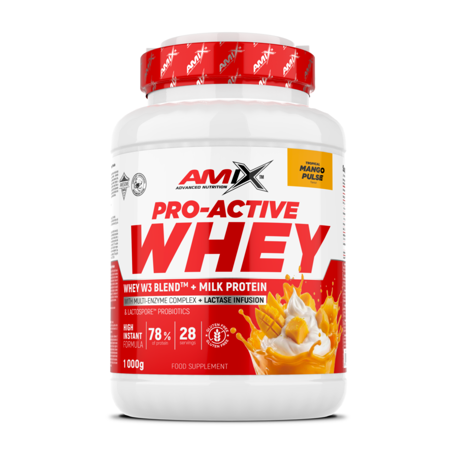 AX pro active whey protein 1000g tropical mango pulse AX 99247 L EN ES CZ PT FR IT 01 F